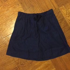 Adorable Navy Blue Skirt Perfect for Summer